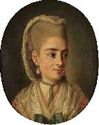 Portrait of an unknown lady Per Krafft the Elder